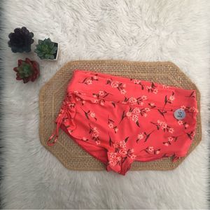 VS PINK Swim Workout Bottoms Coral L NEW